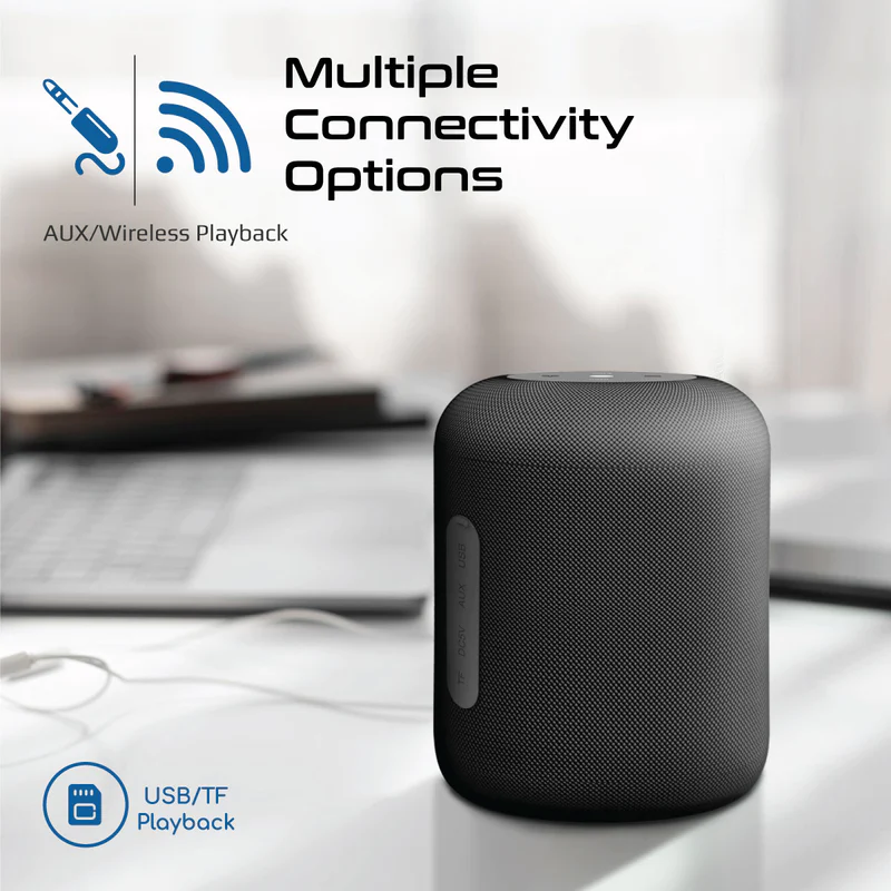 PROMATE Boom-10 BLACK 10W ProStream® Wireless HD Speaker PROMATE Boom-10 BLACK 10W ProStream® Wireless HD Speaker